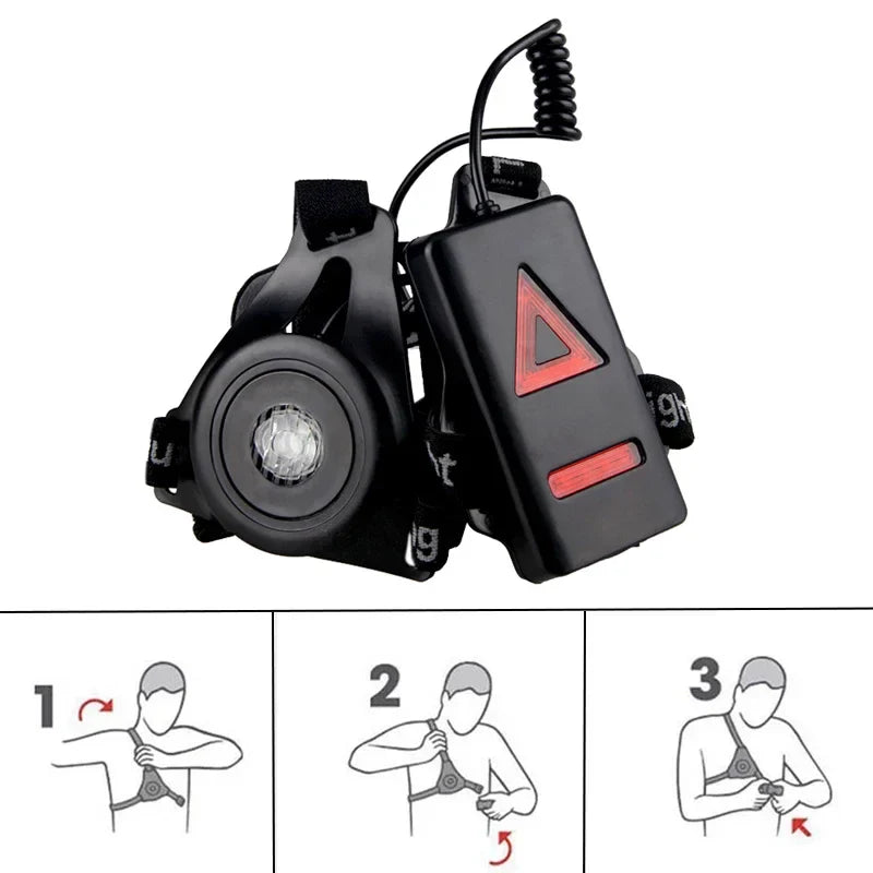 Vastfire Night Safety Light | USB Rechargeable Visibility for Runners and Walkers 5