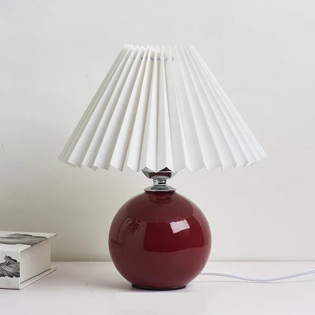 Pleated Vintage Lamp