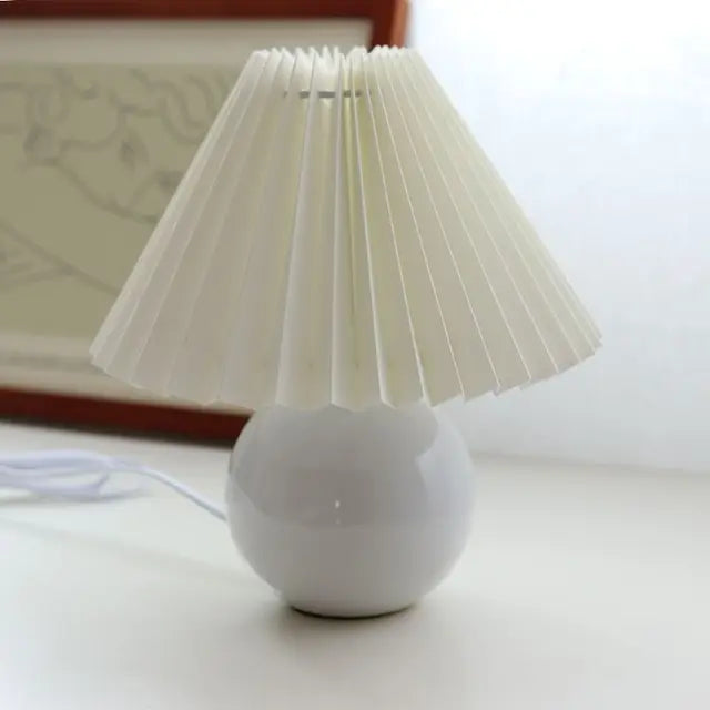 Pleated Vintage Lamp