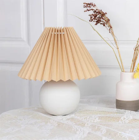 Pleated Vintage Lamp