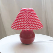 Pleated Vintage Lamp