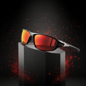 VisionEdge Wraparound Polarized Sunglasses with UV400 Protection and Comfortable Grip 0