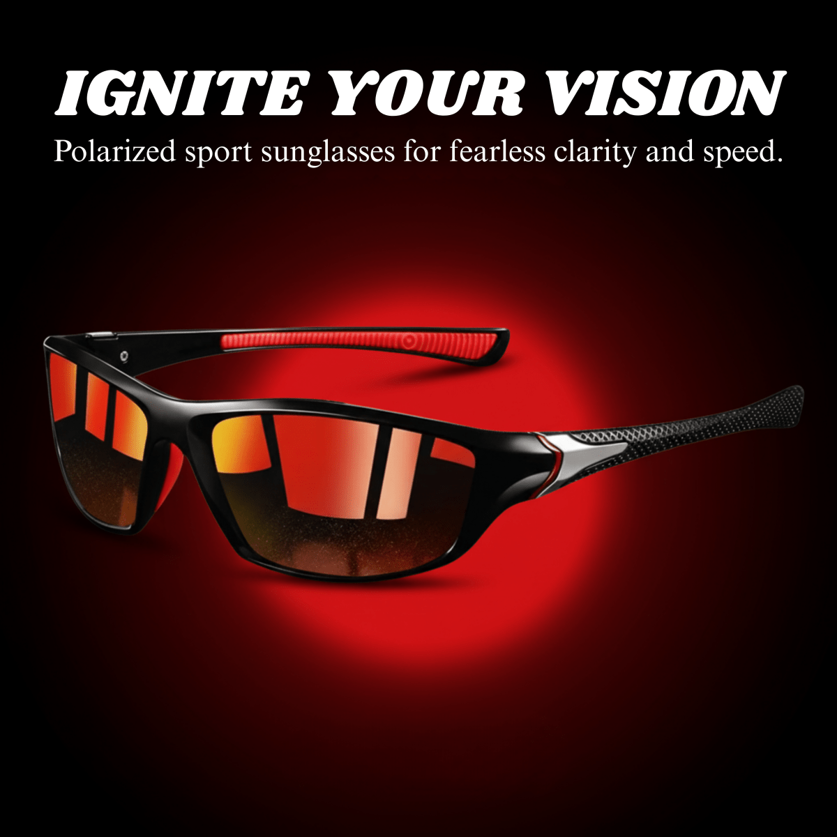 VisionEdge Wraparound Polarized Sunglasses with UV400 Protection and Comfortable Grip 8
