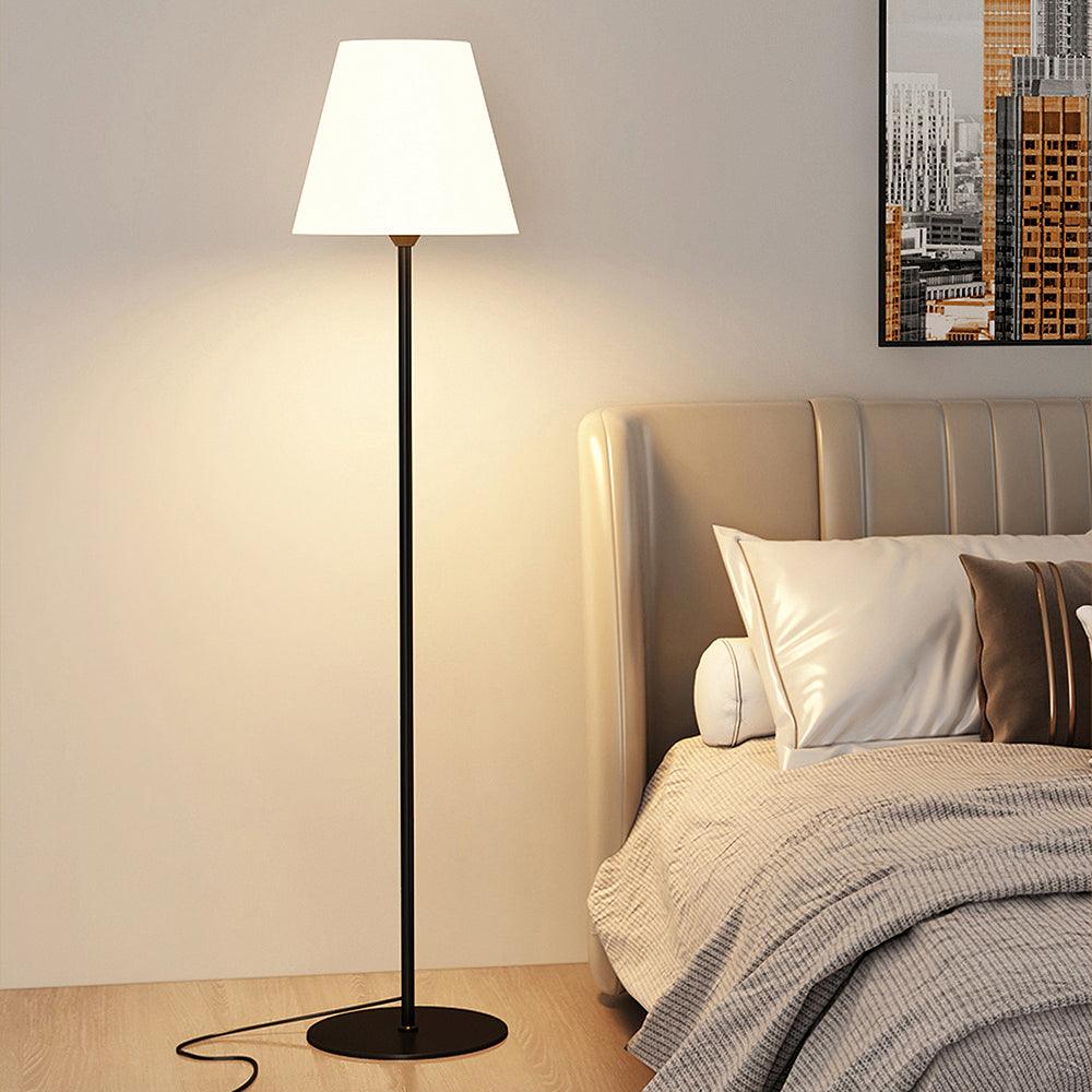 Black Floor Lamp | Modern Standing Lamp | Stylish Floor Lamps for Living Room | Adjustable LED Light Fixture | Elegant Home Lighting - Zardee-1