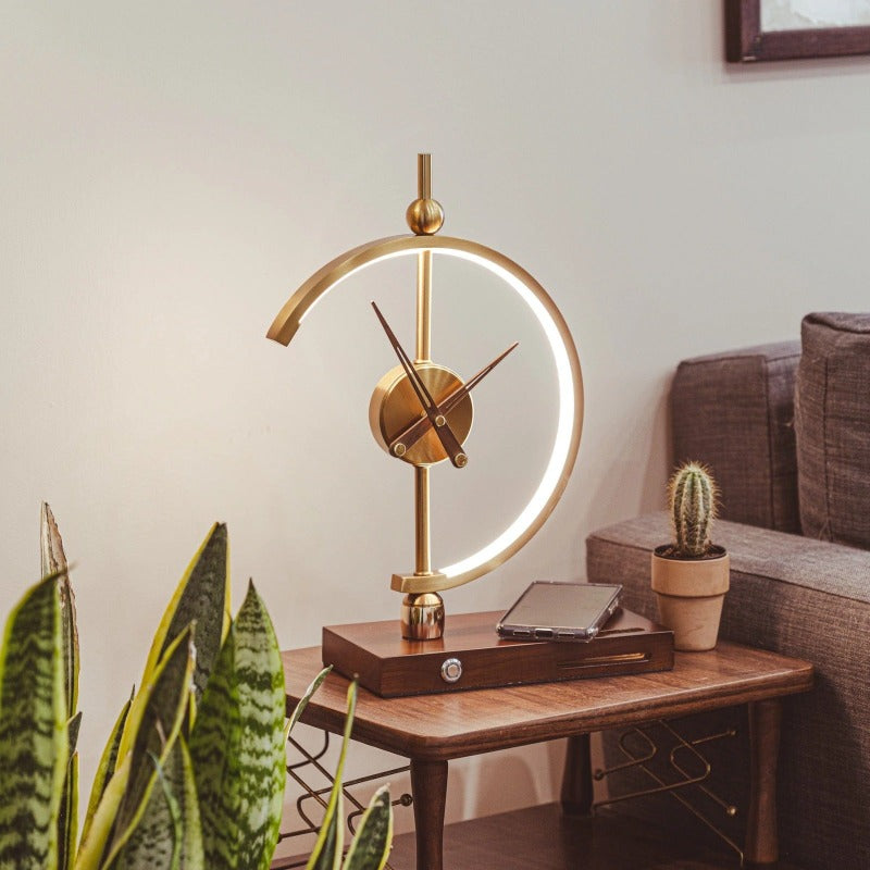 Modern Desk Lamp with Wireless Charging | Cordless Table Lamp | Rechargeable LED Light | Adjustable Brightness Fixture | Stylish Home Office Lamp - Zardee 2