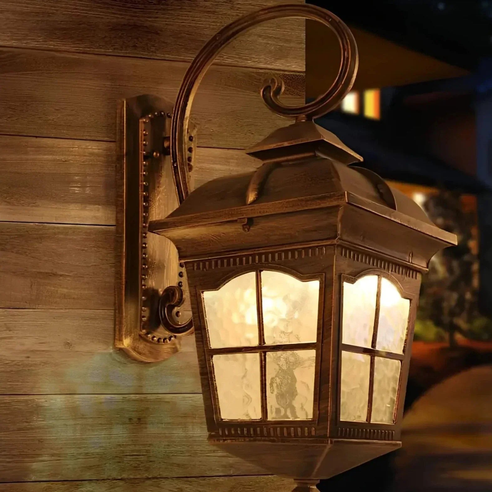 Modern Outdoor Wall Lamp | Stylish Exterior Wall Lights | Weather Resistant Outdoor Lantern | Easy Install Patio Lighting | Elegant Garden Light - Zardee-2