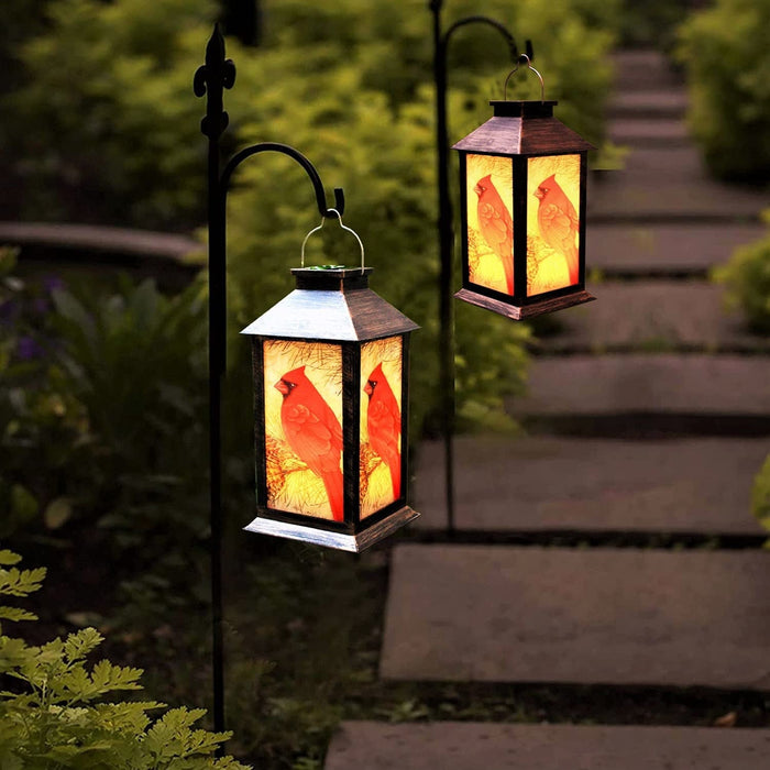 Outdoor Solar Lanterns Waterproof | Solar Lanterns for Garden | Decorative LED Garden Light | Eco-Friendly Solar Lamp | Portable Outdoor Solar Light - Zardee 1