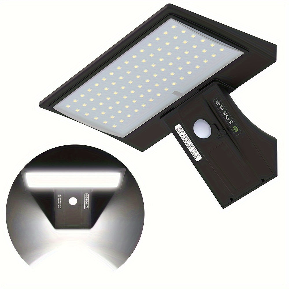 Solar LED Outdoor Lamp | Motion Sensor Solar Lights | Waterproof Garden Fixture | Energy-Efficient Outdoor Light | Easy Installation Outdoor Wall Lights - Zardee 2