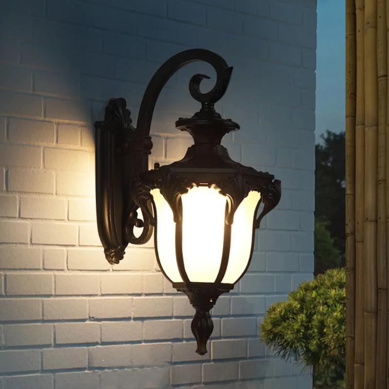 Vintage Outdoor Wall Lamp | Weather Resistant Exterior Wall Lights | Classic Outdoor Wall Lantern | Timeless Garden Lighting | Elegant Patio Fixture - Zardee-1