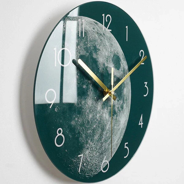 Glass Art Clock