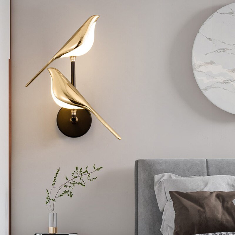 Bird LED Wall Lamp