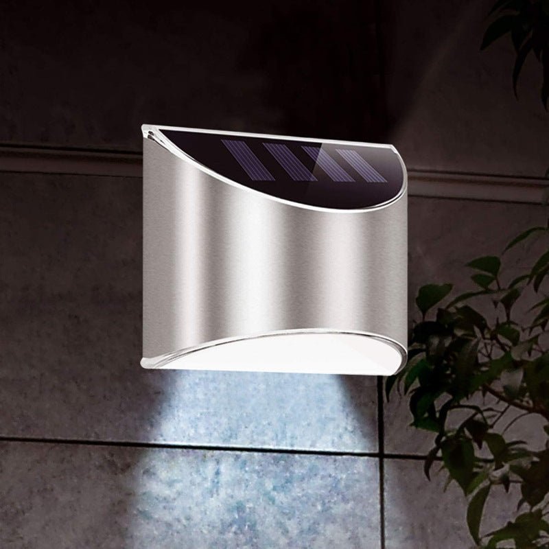Solar Outdoor Wall Lamp | Weatherproof LED Light | Eco-Friendly Solar Lighting | Stylish Outdoor Wall Lantern | Solar Wall Lights Outdoor - Zardee-2