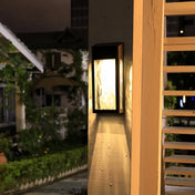 Solar Wall Lamp Outdoor | Eco-Friendly Solar Garden Lights | Weatherproof Outdoor Lighting | Modern Solar Fixture | Sustainable Garden Lantern - Zardee-5