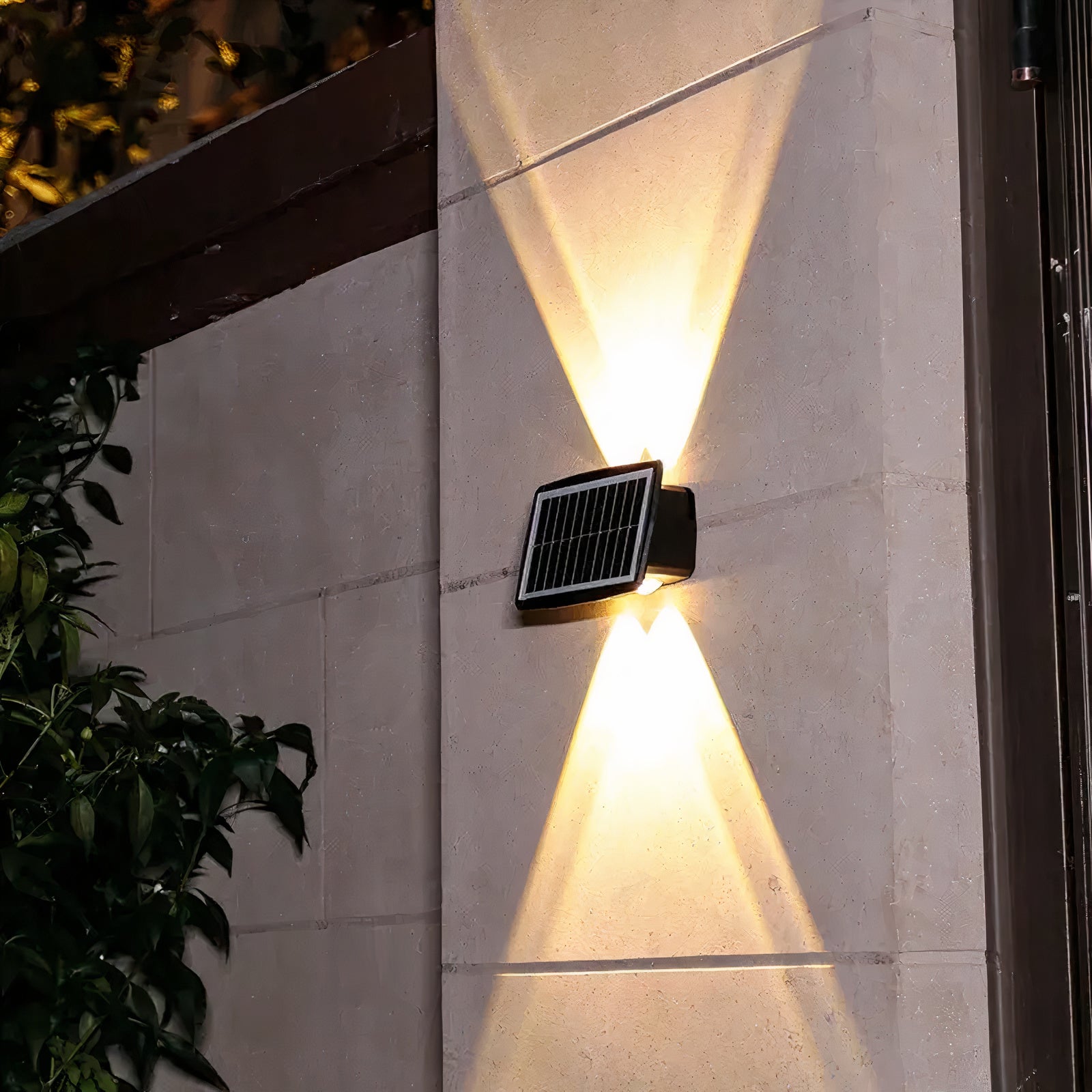 Solar Garden Wall Light | Outdoor Solar Lighting | Weatherproof Wall Fixture | Energy-Saving Garden Lamp | Modern Outdoor Lighting - Zardee-3