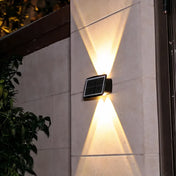 Solar Garden Wall Light | Outdoor Solar Lighting | Weatherproof Wall Fixture | Energy-Saving Garden Lamp | Modern Outdoor Lighting - Zardee-3
