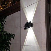 Solar Garden Wall Light | Outdoor Solar Lighting | Weatherproof Wall Fixture | Energy-Saving Garden Lamp | Modern Outdoor Lighting - Zardee-4