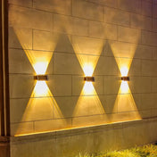Solar Garden Wall Light | Outdoor Solar Lighting | Weatherproof Wall Fixture | Energy-Saving Garden Lamp | Modern Outdoor Lighting - Zardee-6