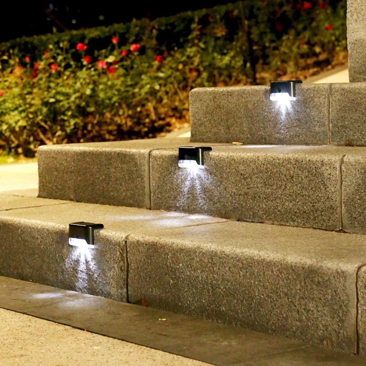 Solar Garden Lights Outdoor | Weatherproof Solar Lamps | Modern Pathway Lighting | Energy-Efficient Outdoor Illumination | Eco-Friendly LED Lanterns - Zardee-1