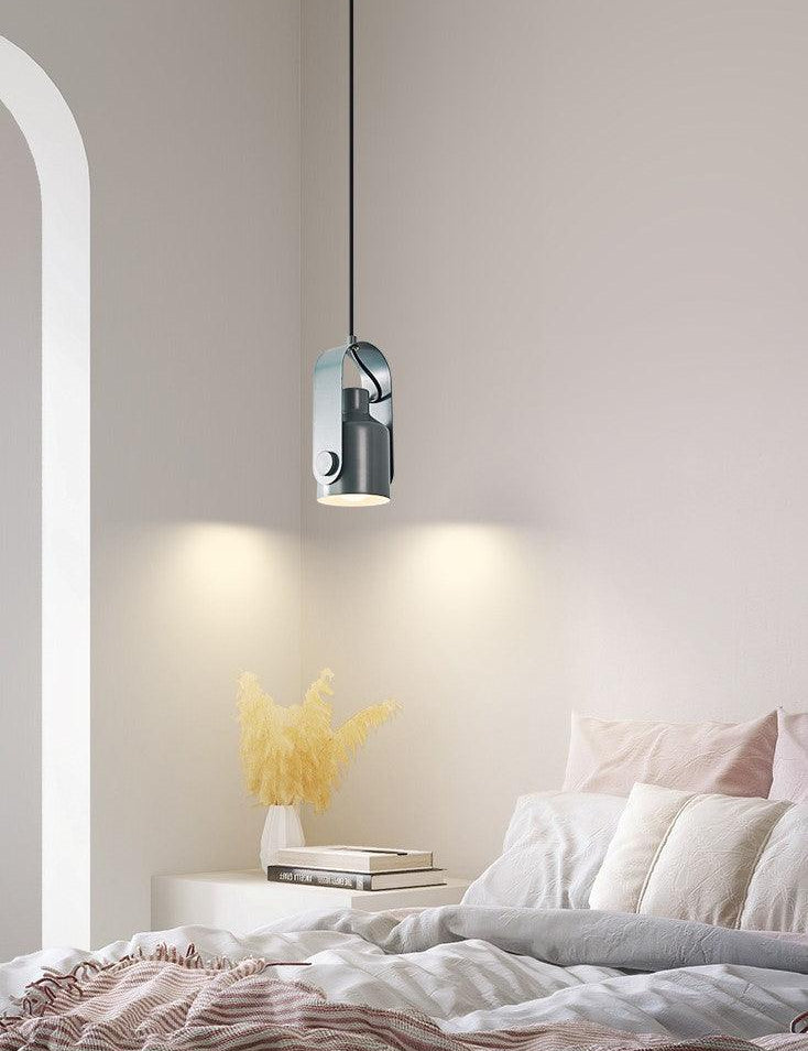 Nordic Pendant Ceiling Lamp | Minimalist Hanging Light | Wood and Metal Fixture | Elegant Ceiling Lights | Modern Home Decor - Zardee-2