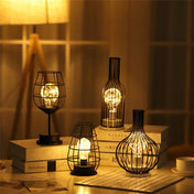 Battery Operated Table Lamp | Modern Nightstand Light | Stylish Bedside Lamp | LED Ambient Fixture | Portable Reading Light - Zardee-6