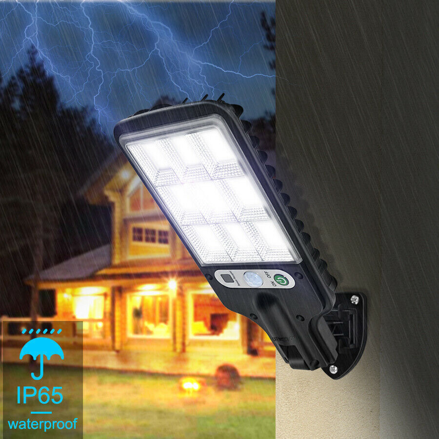 Solar Street Light Motion Sensor | Weatherproof Solar Lamp | Super Bright Solar Energy Light | Easy Install Street Lamp Solar | Outdoor Solar Street Fixture - Zardee-1