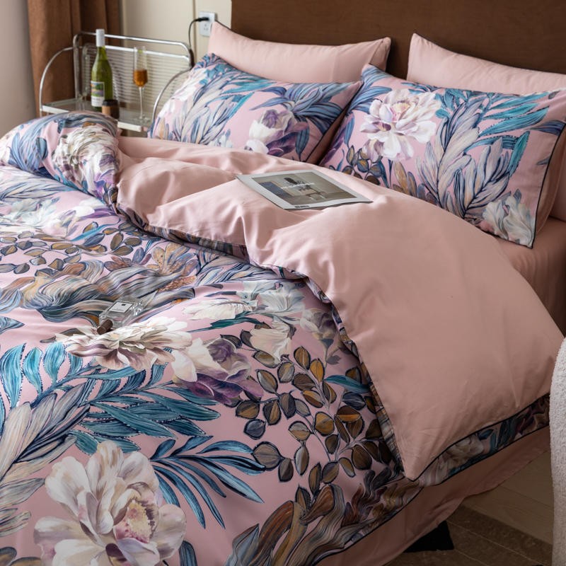 Woodland Pink Pillowcases (Set of 2)